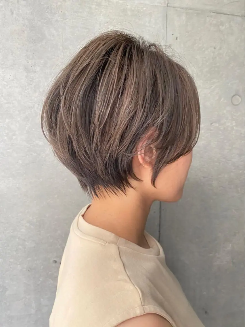 ショート 林 飛夕也のヘアスタイル