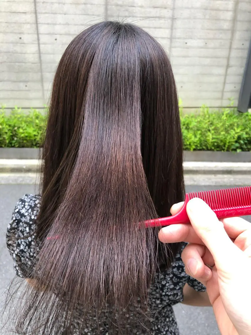 セミロング 髪質改善 トリートメント ショート職人 美容師【KENTA】のヘアスタイル
