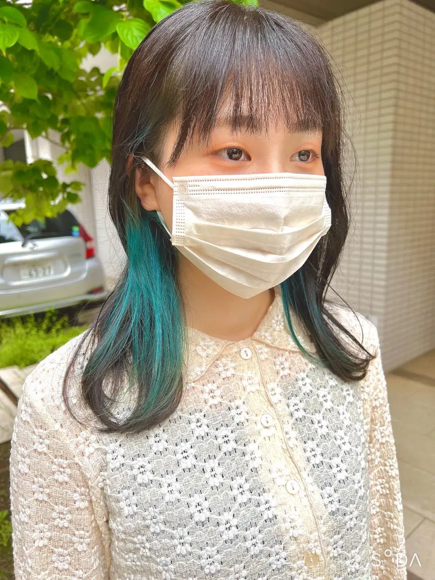 ショート カラー ブリーチ デザインカラー イヤリングカラー 💎透明感カラー特化 💎TAISEIのヘアスタイル