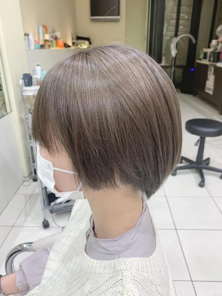 ショート カラー ヘッドスパ/栄 /久屋大通/岡戸のヘアスタイル