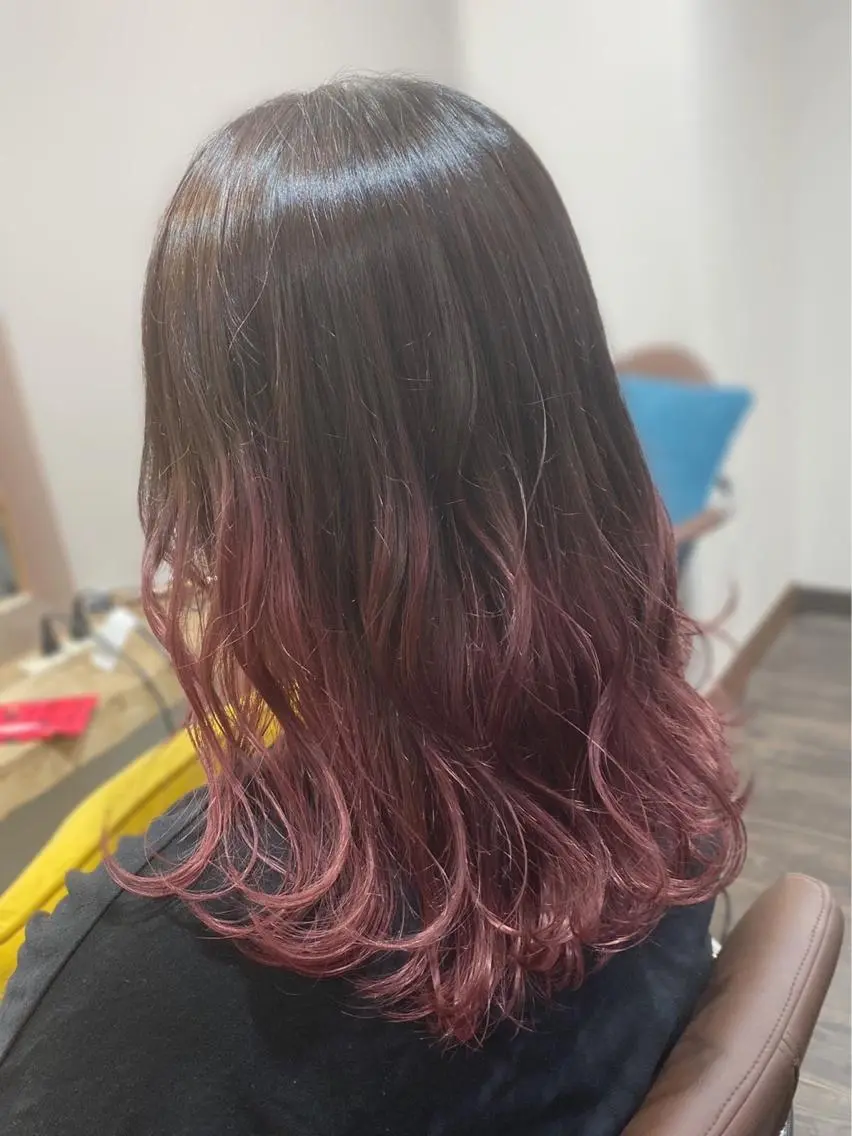 ミディアム カラー メンズ FUKUSHIMAのヘアスタイル