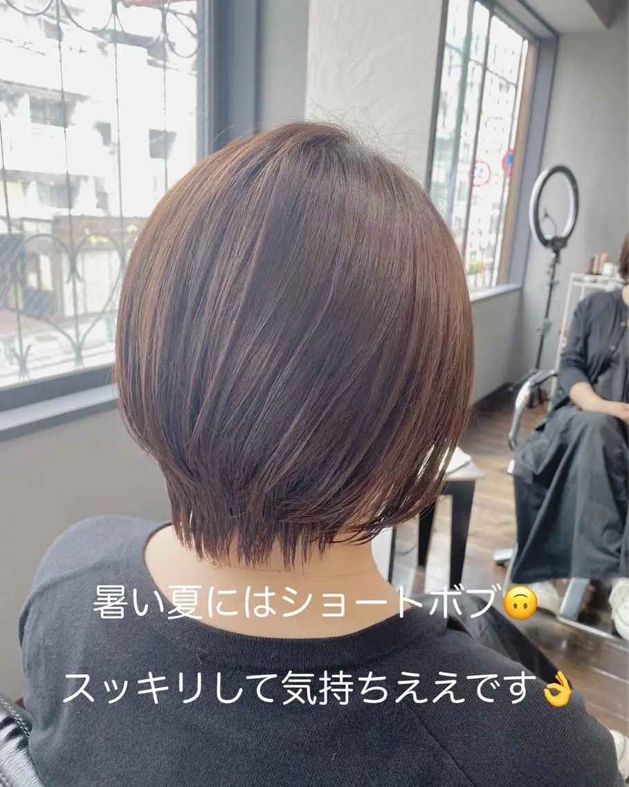 ショート ヘアアレンジ ショートボブ ボブ ショートヘア カット トリートメント 店長✂️KOTA✂️ oggiottoのヘアスタイル