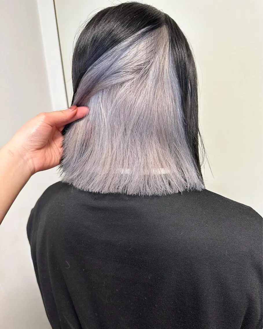 ショート カラー カット ヘアカラー ブリーチカラー🫧 森　凪沙のヘアスタイル