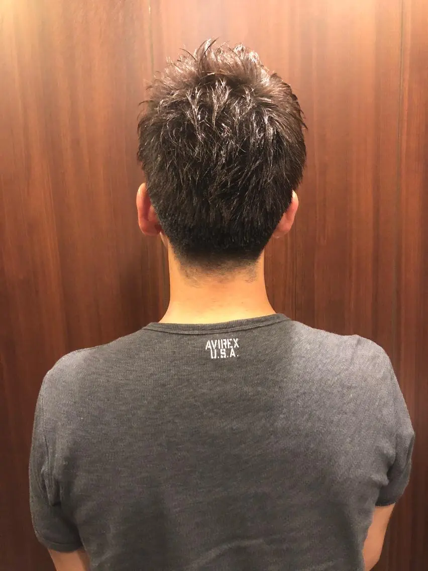 ショート メンズ 木村 りきのヘアスタイル