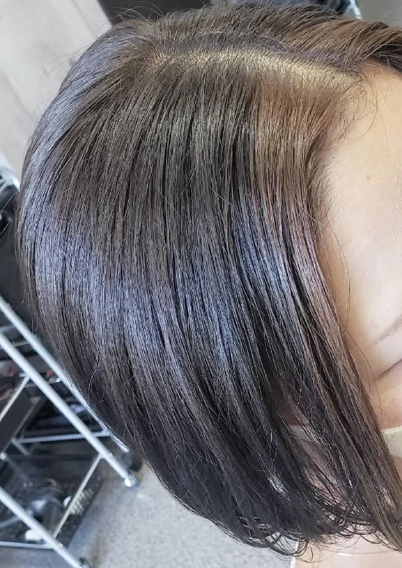 ショート カット ヘアカラー トリートメント 黒田 かな子のヘアスタイル