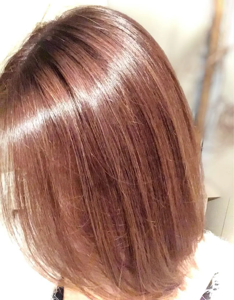 ミディアム トリートメント 秋田 亜由美のヘアスタイル