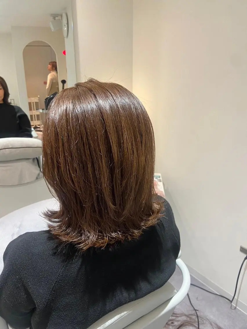 カラー 美髪✨艶髪✨髪質改善 カラー特化❕漆原琴美のヘアスタイル