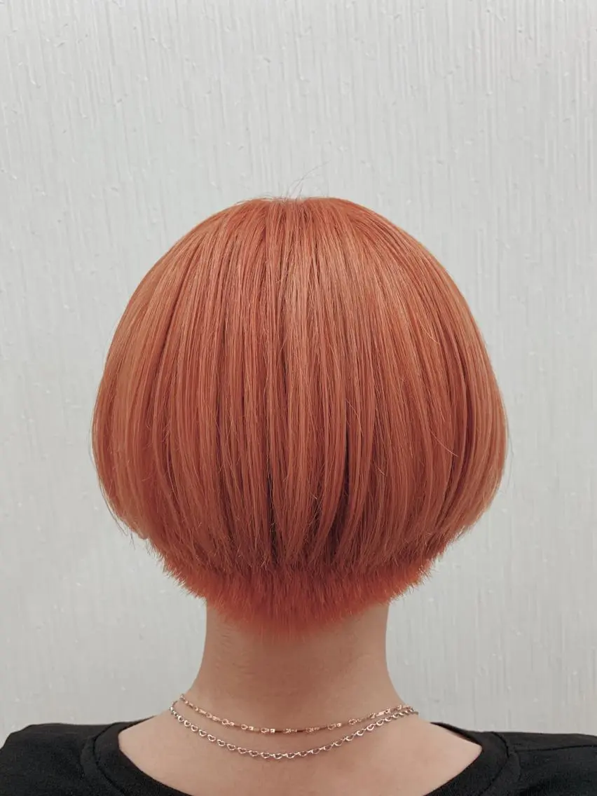 ショート カラー レイヤーカットモデル 募集/藤原一真のヘアスタイル
