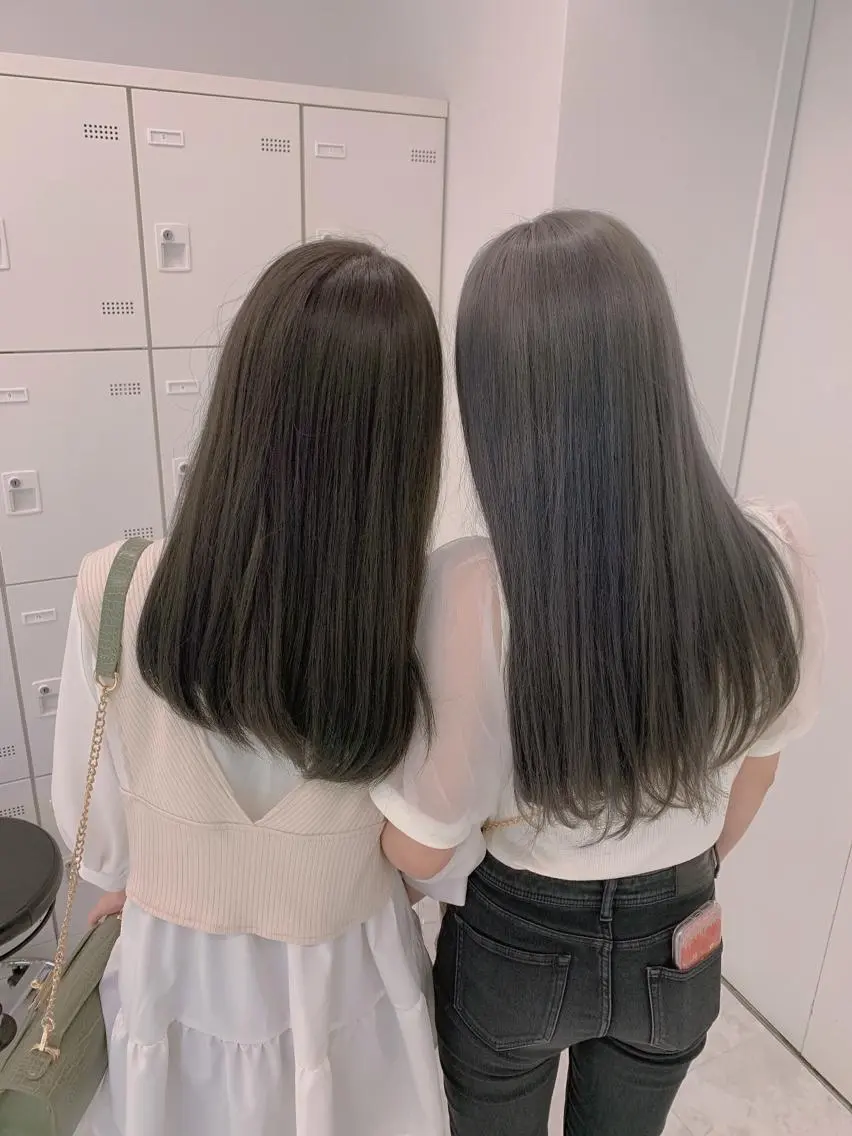 ロング カラー ヘアアレンジ ヘアカラー トリートメント ヘアセット ダブルカラー｜ なおき｜池袋美容師のヘアスタイル