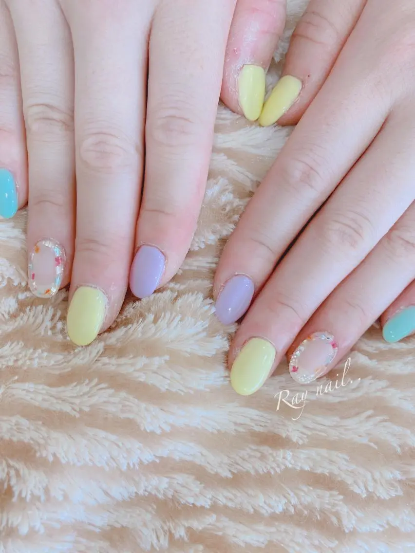 ネイル ハンドネイル nailsalon ∞ ﾐｶﾅﾙ ∞のネイルデザイン