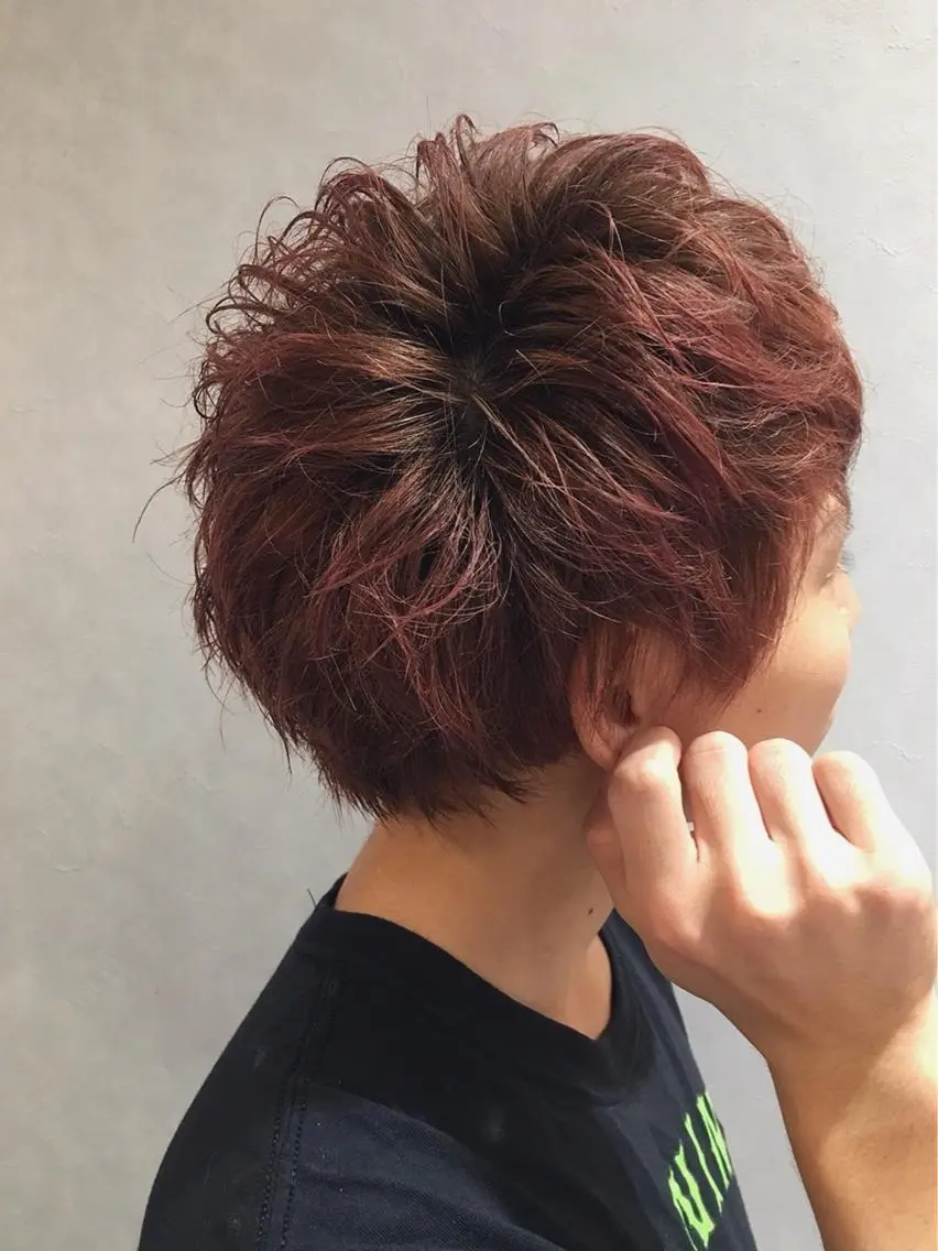 ショート カラー メンズ 🌟高田 聖菜🌟のヘアスタイル