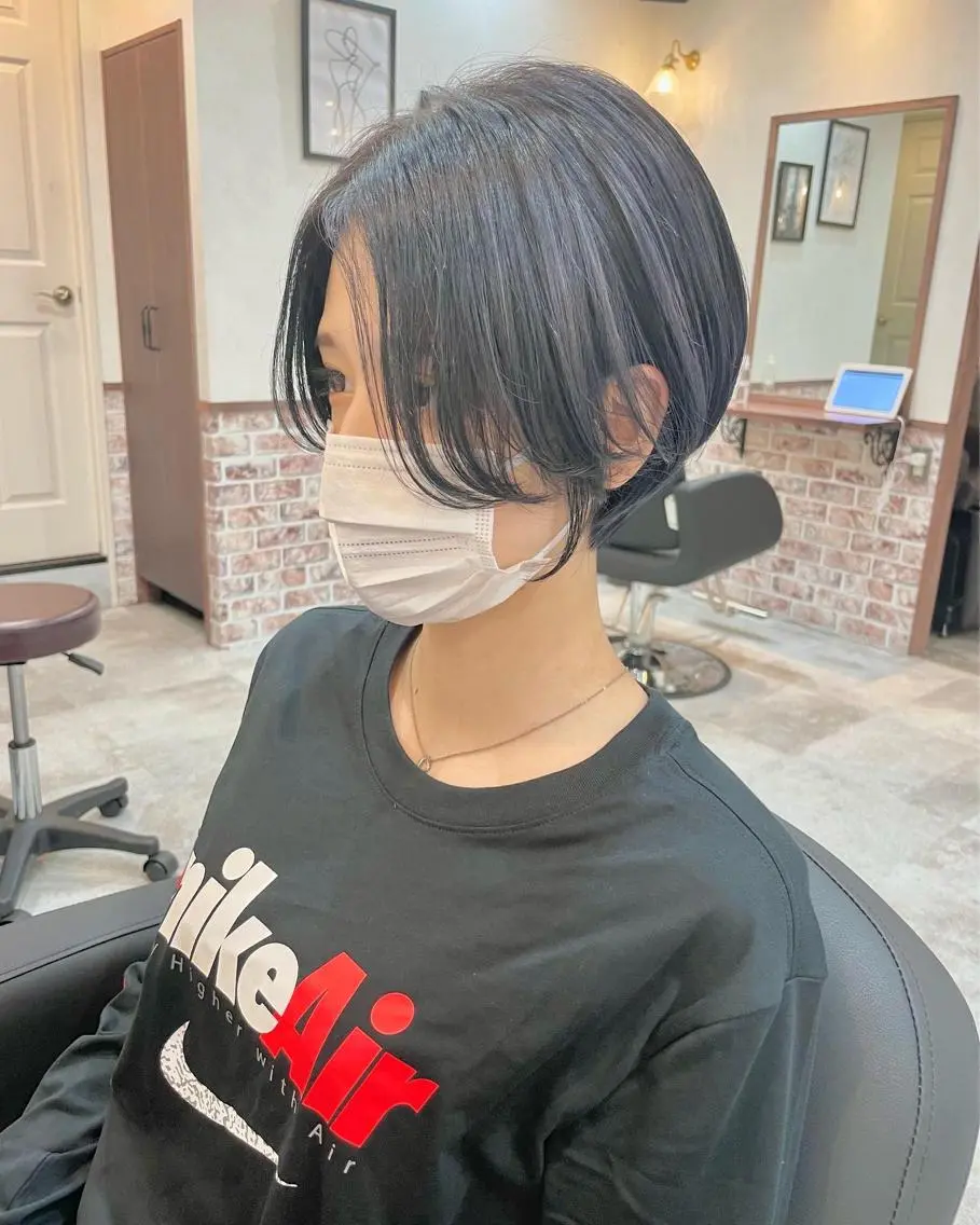 ショート カラー カット ヘアカラー トリートメント ヘアセット limit陽平 ショート/ボブのヘアスタイル