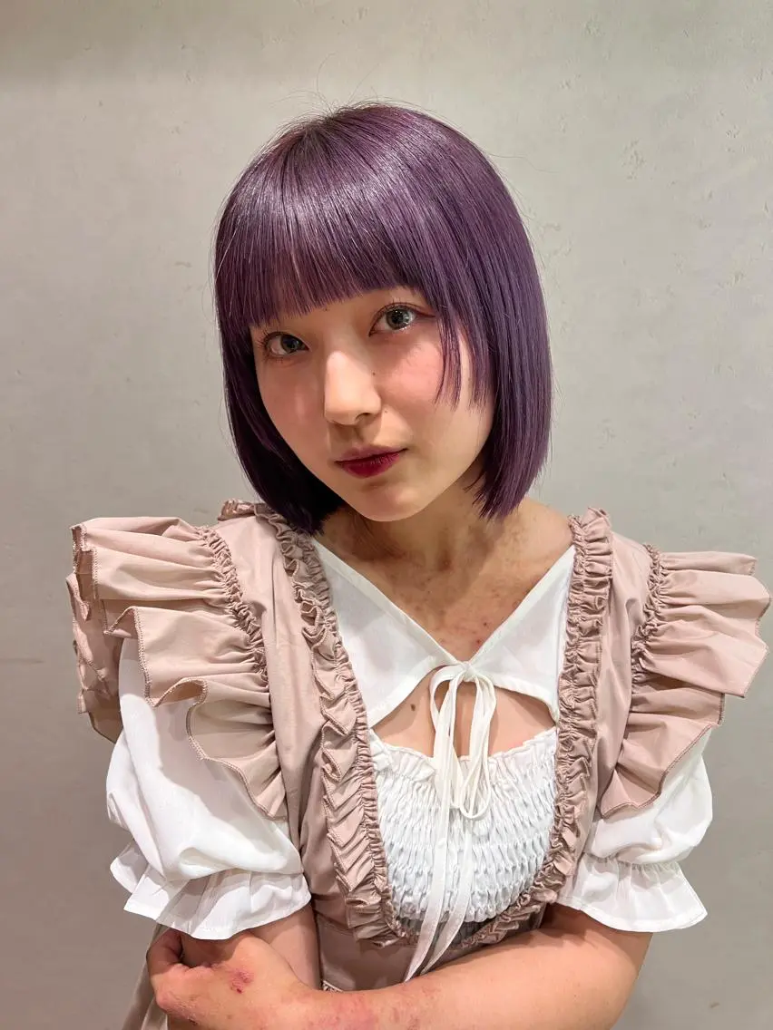 ミディアム ボブ 高橋 龍哉のヘアスタイル