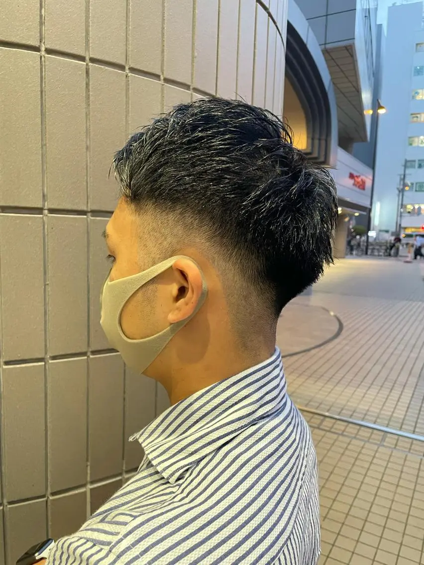 メンズ フェードカット カット FRAME ASUKAのヘアスタイル