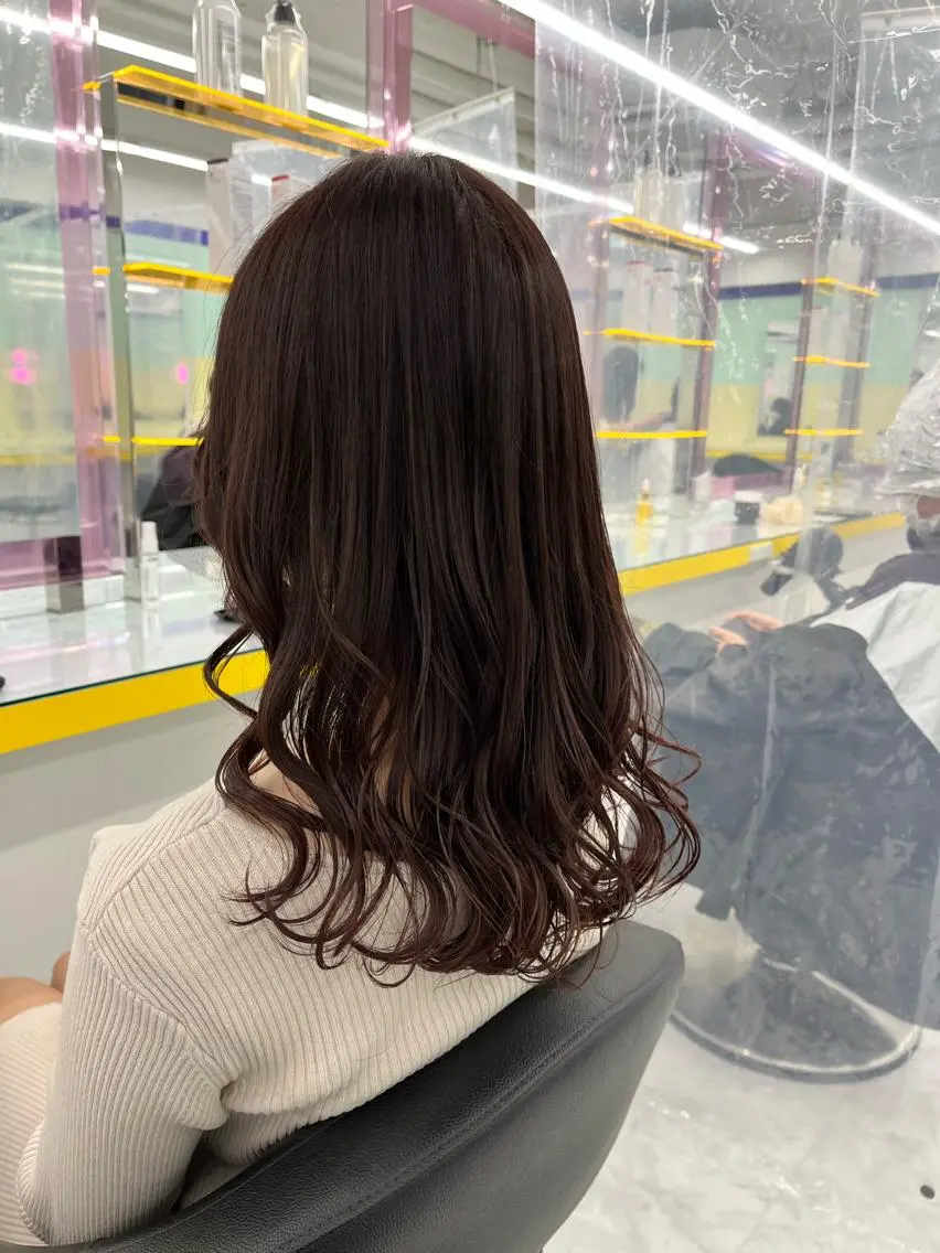 ロング カット ヘアカラー トリートメント ヘッドスパ ヘアセット 🪞透明感カラー🫧 縮毛矯正🥇かずきのヘアスタイル