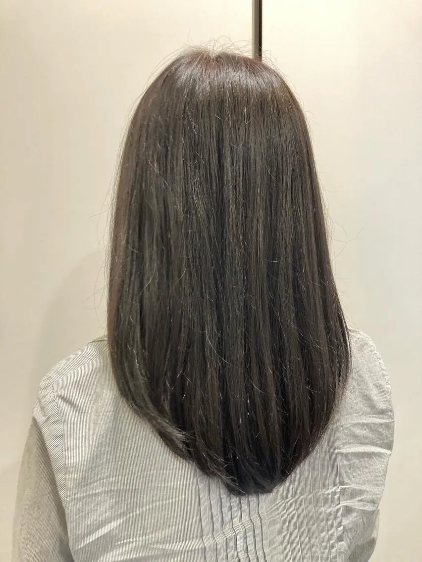 ロング カット トリートメント 渡邉 燎のヘアスタイル