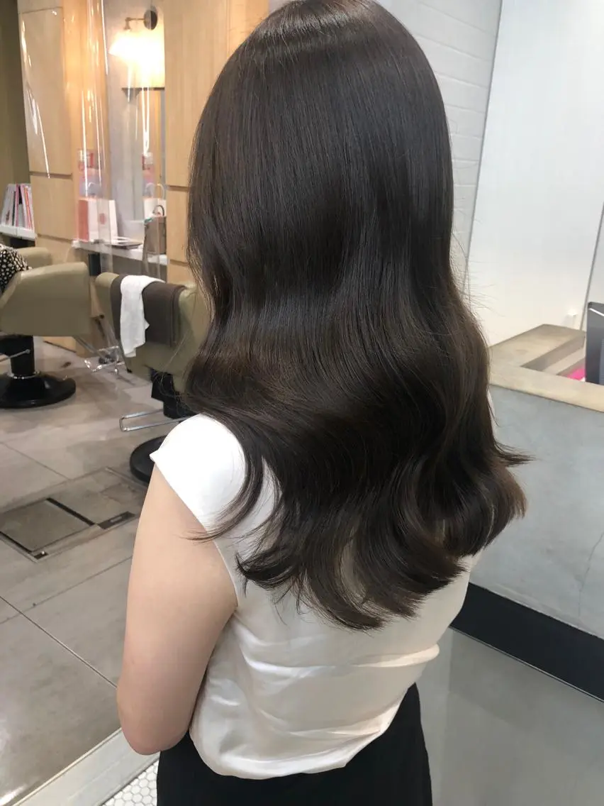 セミロング ヘアカラー トリートメント 【髪質改善特化･ 福田航洋】のヘアスタイル