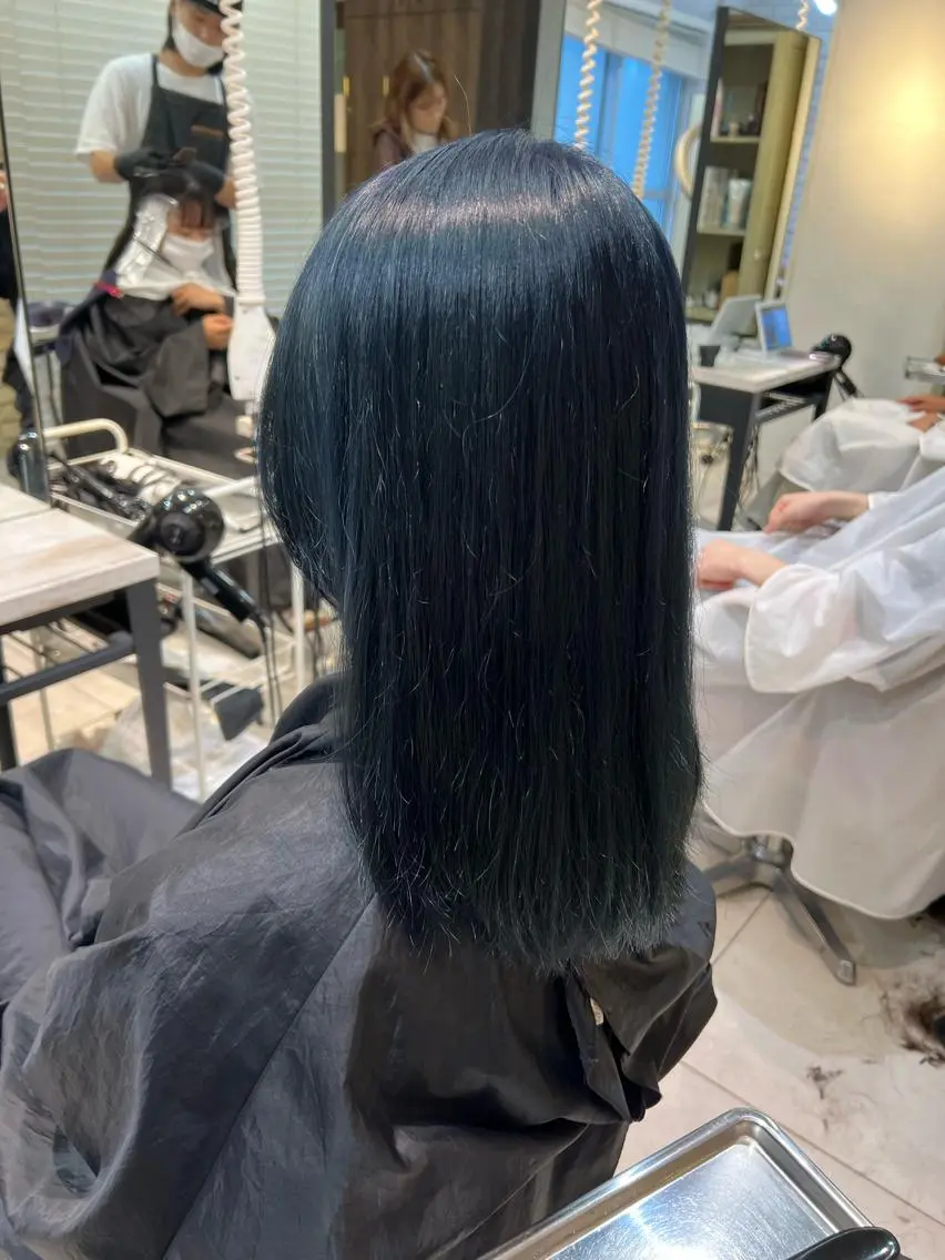 セミロング ヘアカラー トリートメント 🔥ダブルカラー特化 🔥相原彰太のヘアスタイル