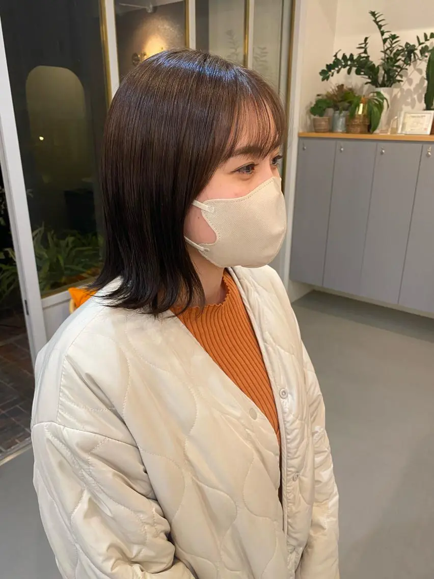ミディアム 石川 尚哉のヘアスタイル
