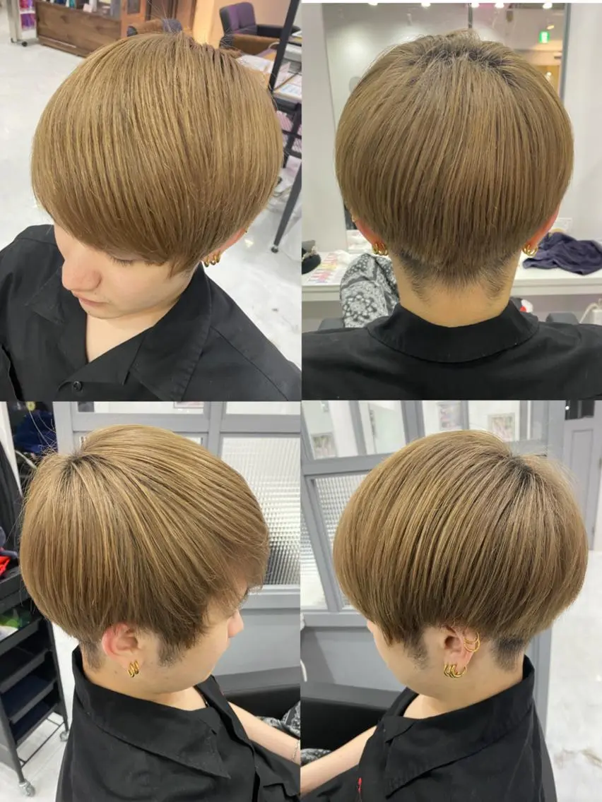 ショート カット 🔥メンズパーマ 特化 渡辺一翔のヘアスタイル