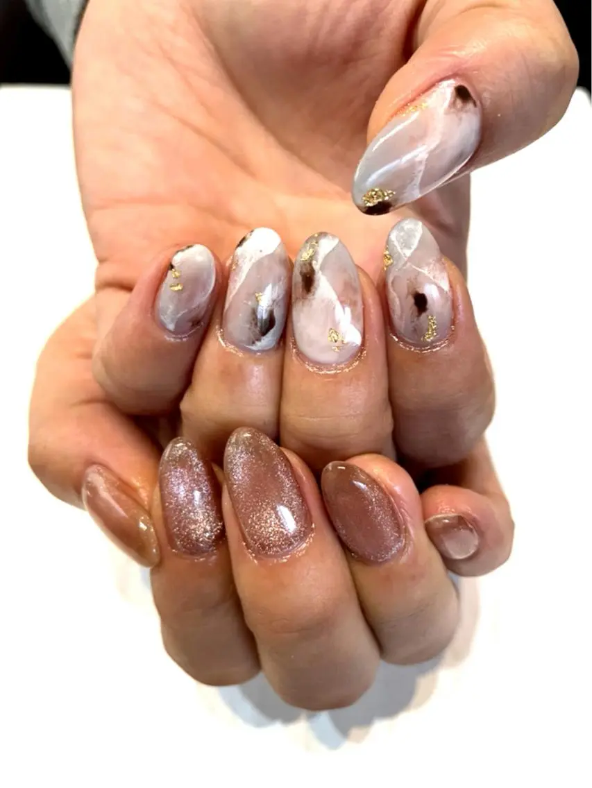 ネイル マグネットネイル spell nailのネイルデザイン