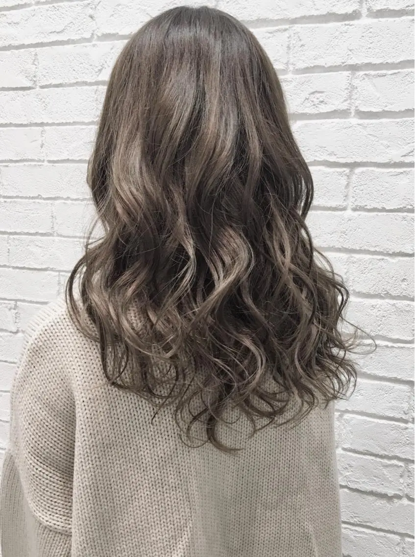 ロング ヘアカラー トリートメント 小澤大輔 YOLO hairのヘアスタイル