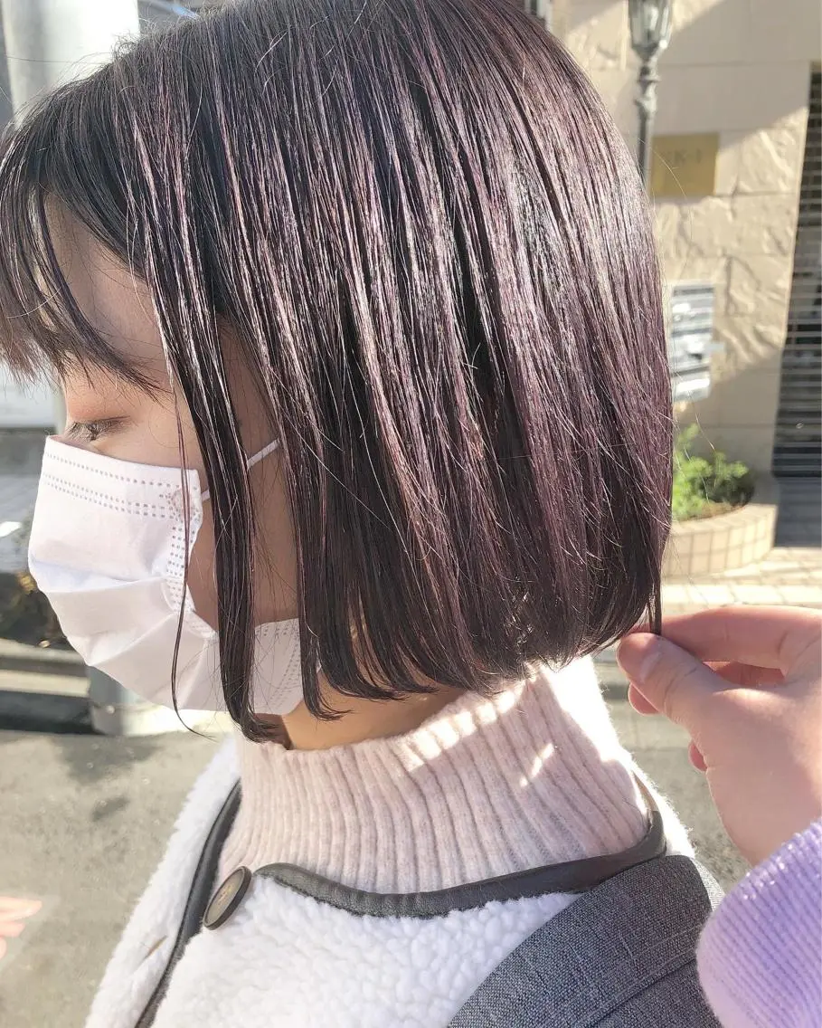 ミディアム カラー ヘアアレンジ ヘアカラー トリートメント メンズ特化✂️栗原 侑也のヘアスタイル