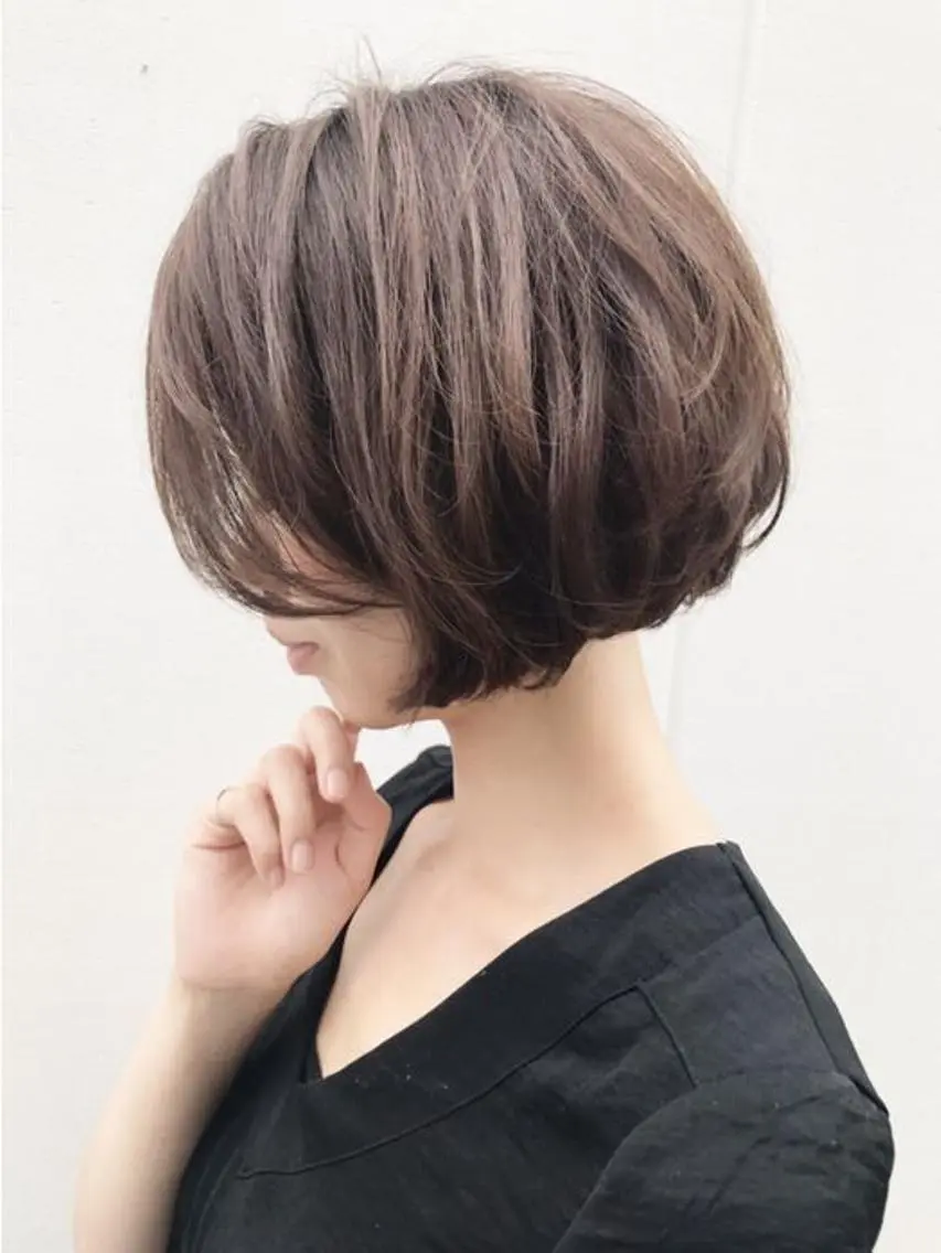 ショート 高梨 里穂のヘアスタイル