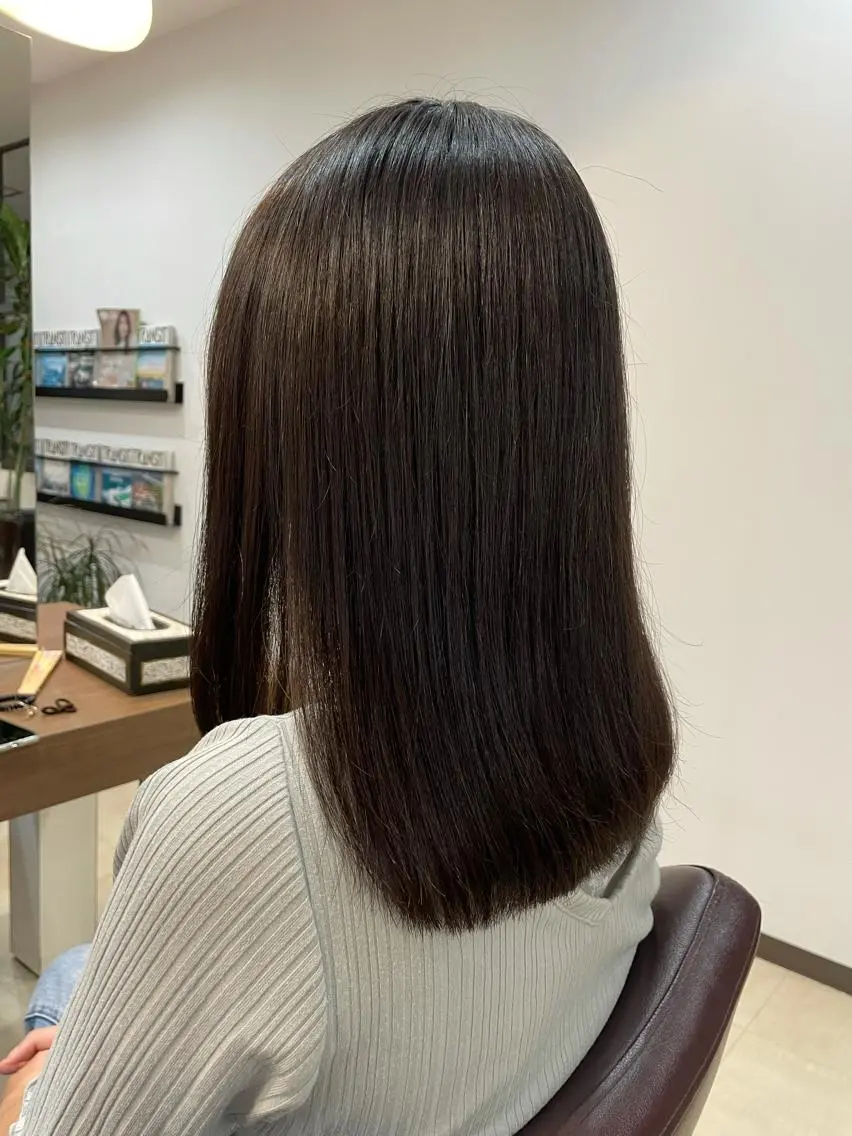ロング トリートメント SOL .✂︎ 松永李帆のヘアスタイル