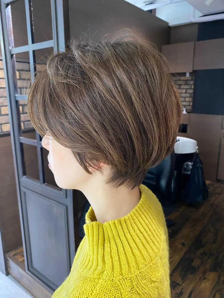 ショート 白井 秀太郎のヘアスタイル