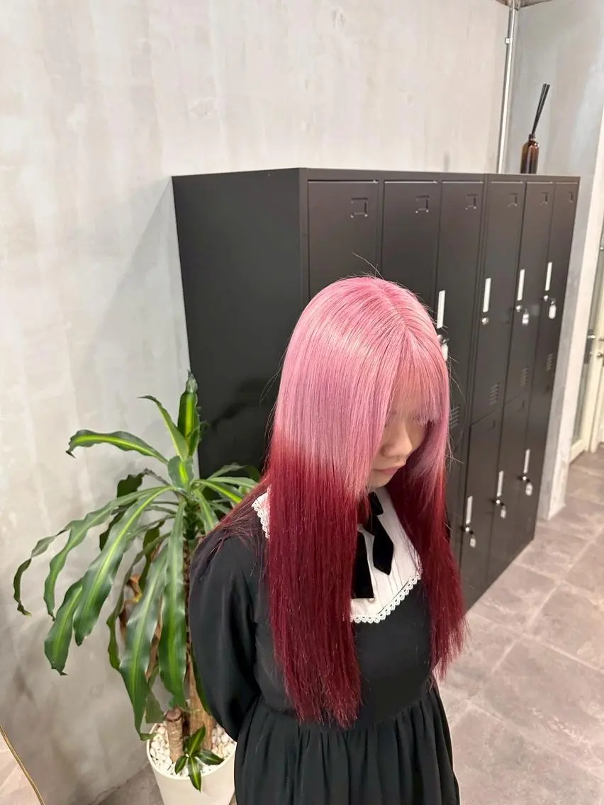 ロング ヘアカラー ALLEN hair 京橋店のヘアスタイル