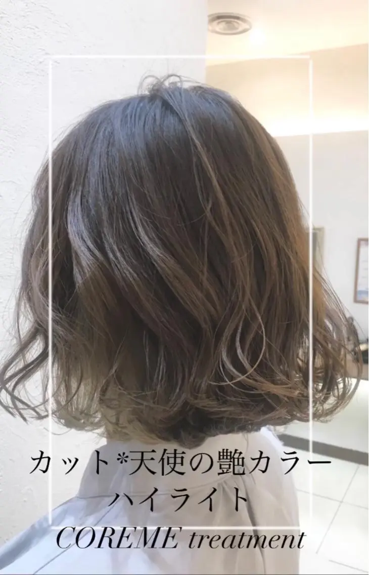 ショート カラー ヘアカラー トリートメント 縮毛矯正/髪質改善/ 艶髪ササキナツミのヘアスタイル