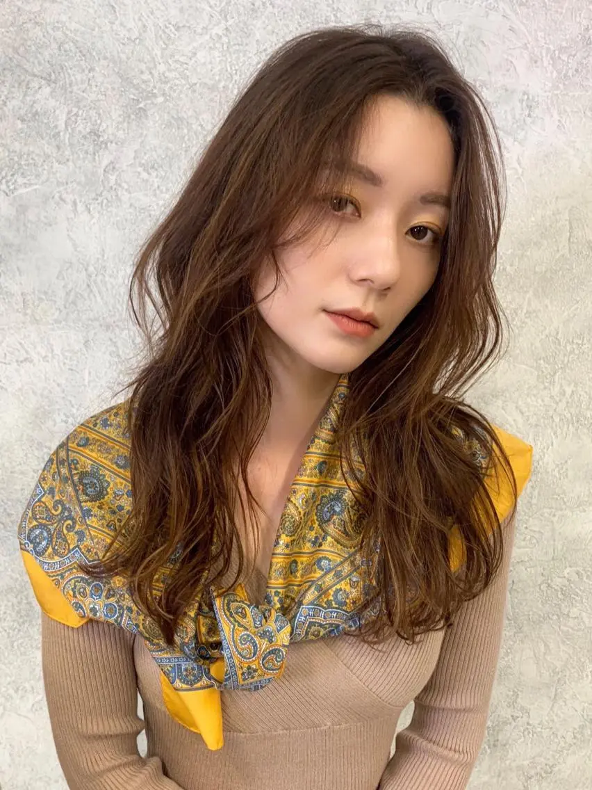 ロング カラー 海外レイヤー鯉渕 【海外風メンズも◎】のヘアスタイル