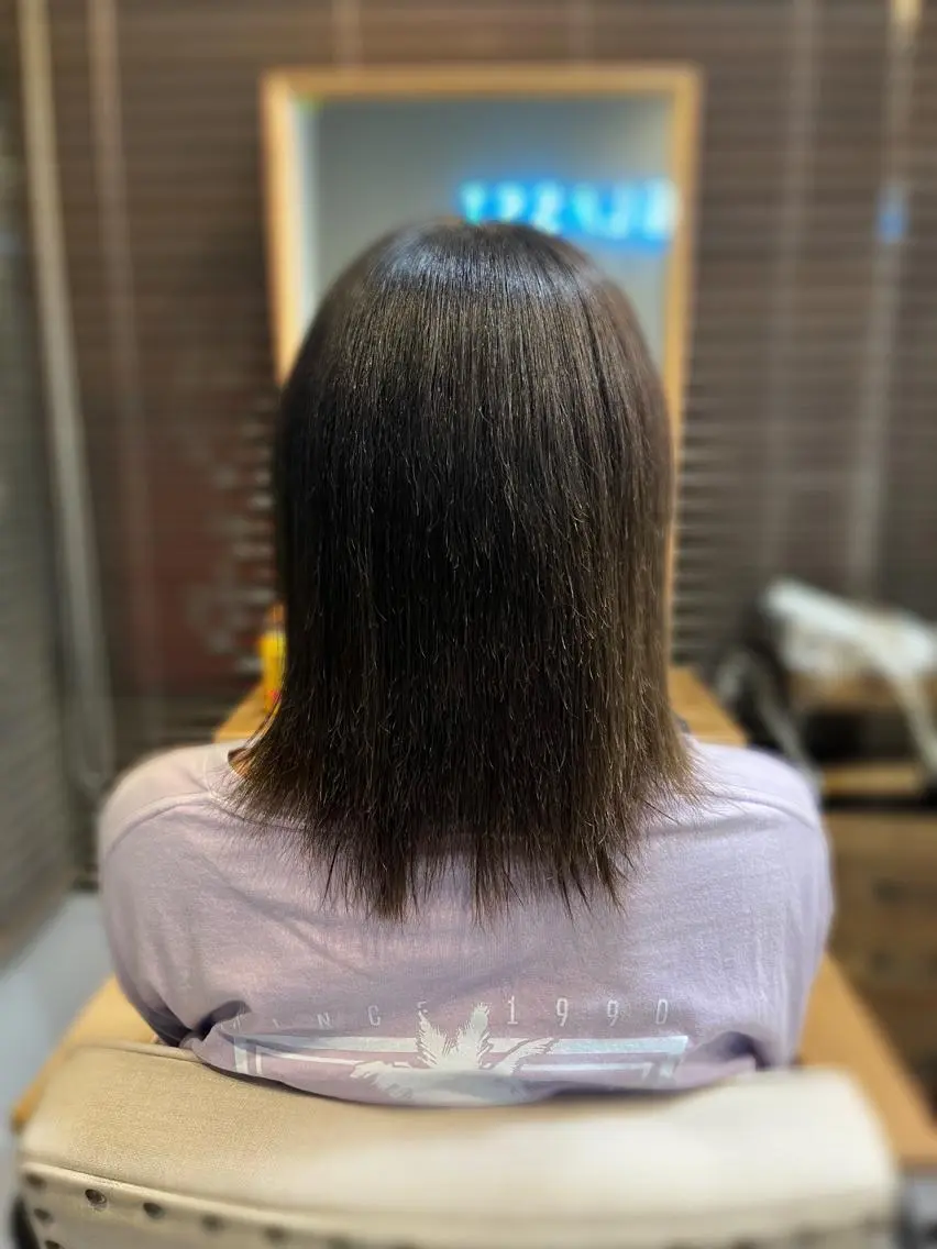 パーマ カット 🌸 飯野 舞桜のヘアスタイル