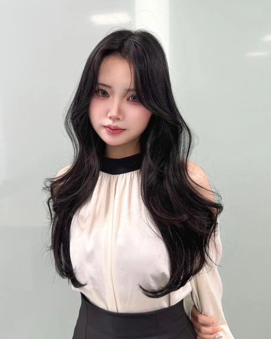 ロング 髪質改善×艶髪カラー 🫧銀座のヘアスタイル