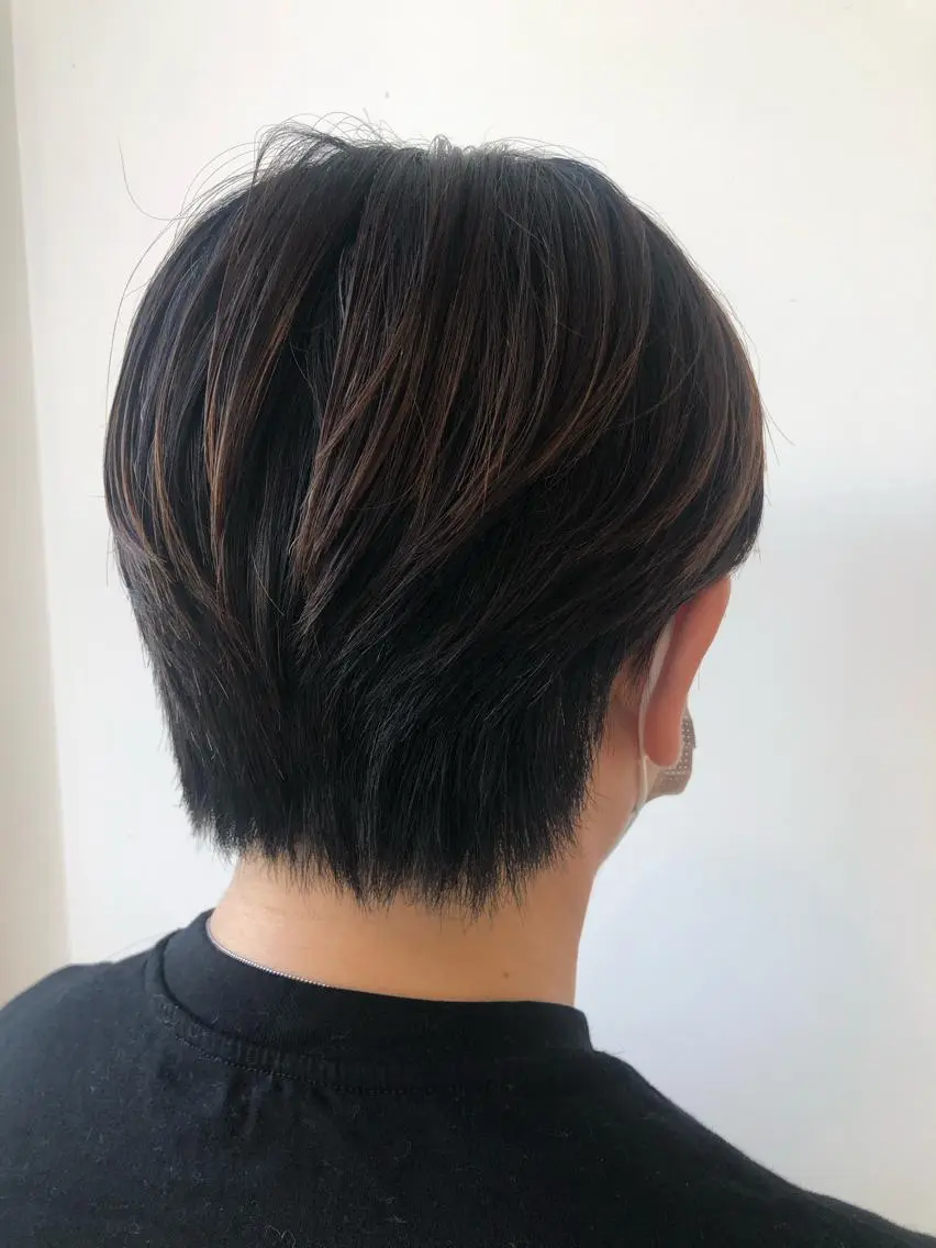 ショート 松原 愛莉のヘアスタイル