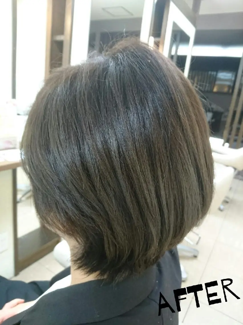 ショート カラー アッシュ ショートヘア カット ヘアカラー トリートメント 前野 樹莉のヘアスタイル