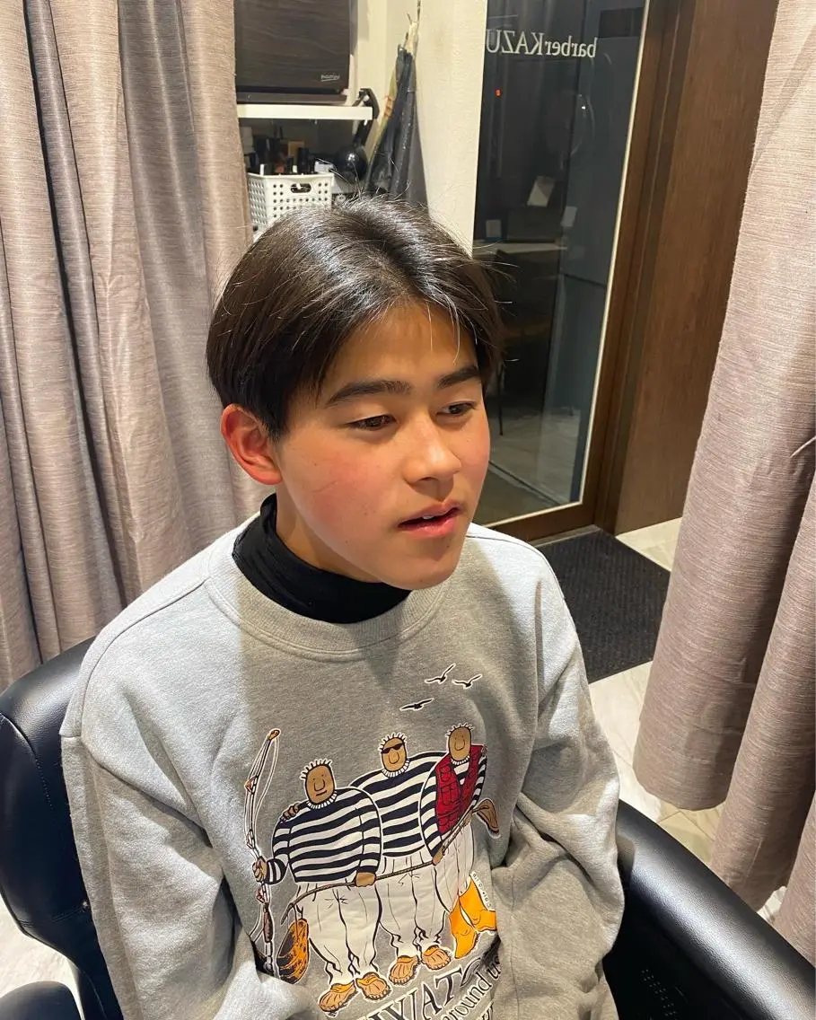 ショート 小野 大輔のヘアスタイル