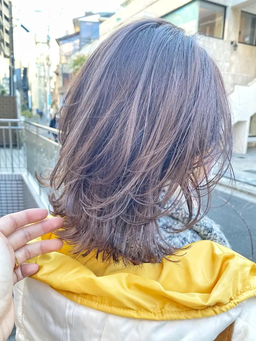 ロング ケイジ✨透明感 /艶カラー✨のヘアスタイル
