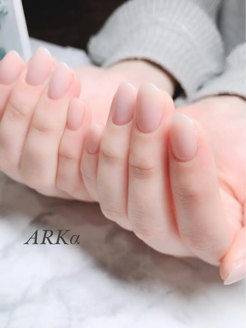 ショート ネイル ハンドネイル Nailsalon ARKαのネイルデザイン