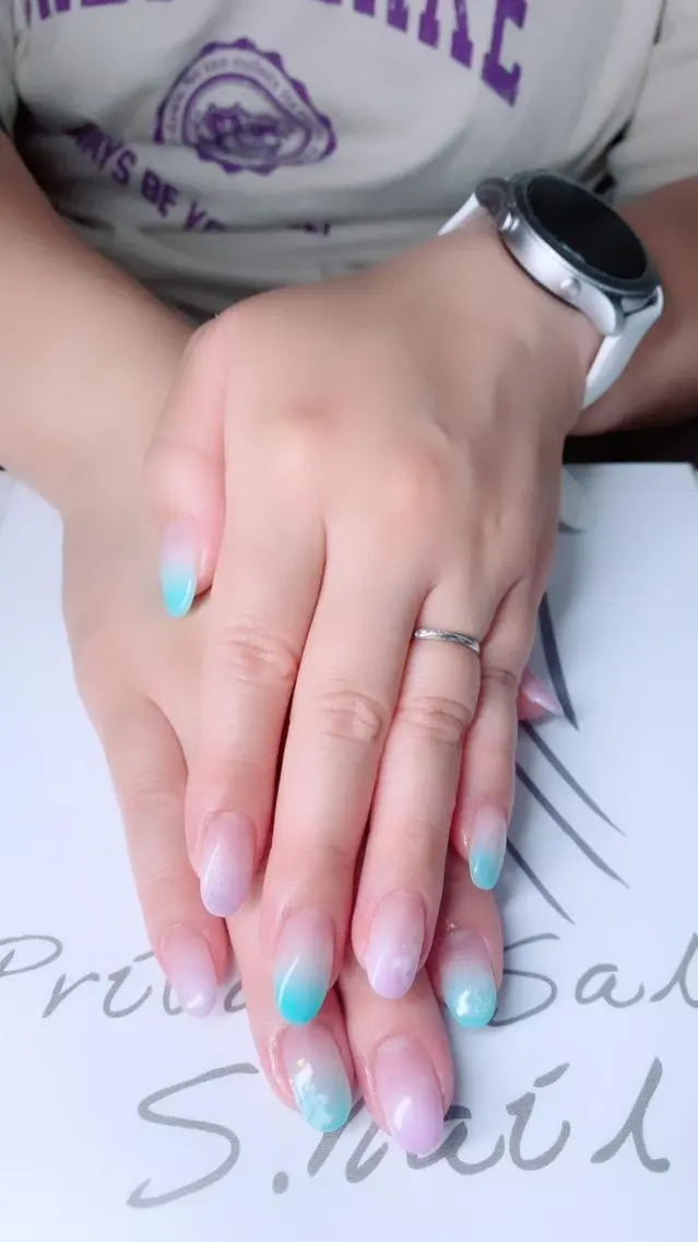 ネイル 大分S.Nail ⟡.*💠🫧のネイルデザイン