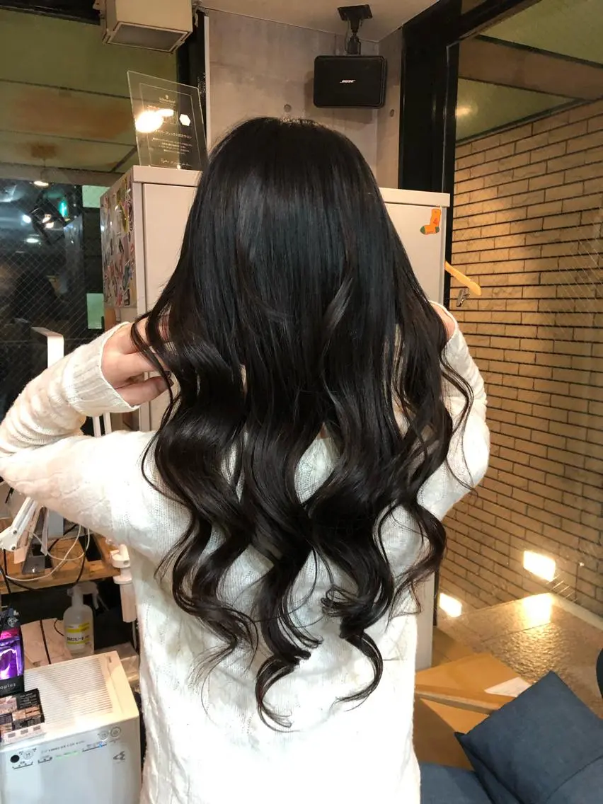 ロング ヘアアレンジ シールエクステ ボブ エクステ ハイライト 髪質改善 レイヤー/エクステ alpha下妻のヘアスタイル