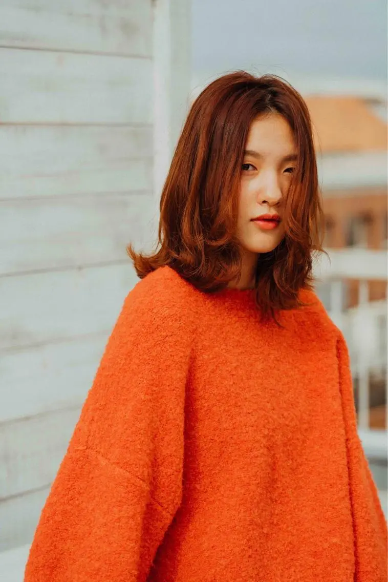 ロング カラー パーマ ヘアアレンジ メンズ キッズ ネイル マツエク・マツパ メンズウルフカット アディクシーカラー 透明感カラー ボブ ウルフカット 藤井 仁紀のヘアスタイル