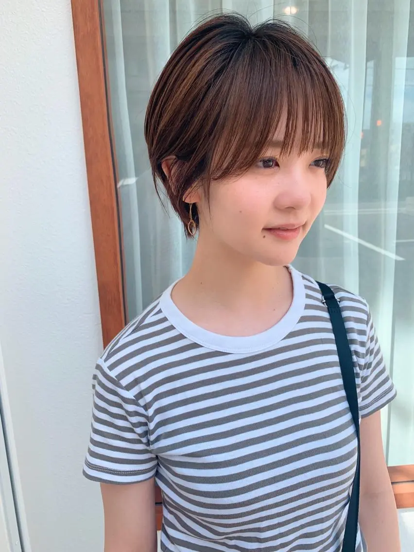 ショート カット ヘアカラー トリートメント tipi 香椎・千早のヘアスタイル
