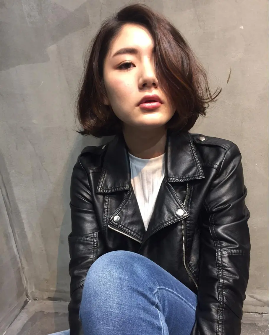 ミディアム 七尾 彰観のヘアスタイル