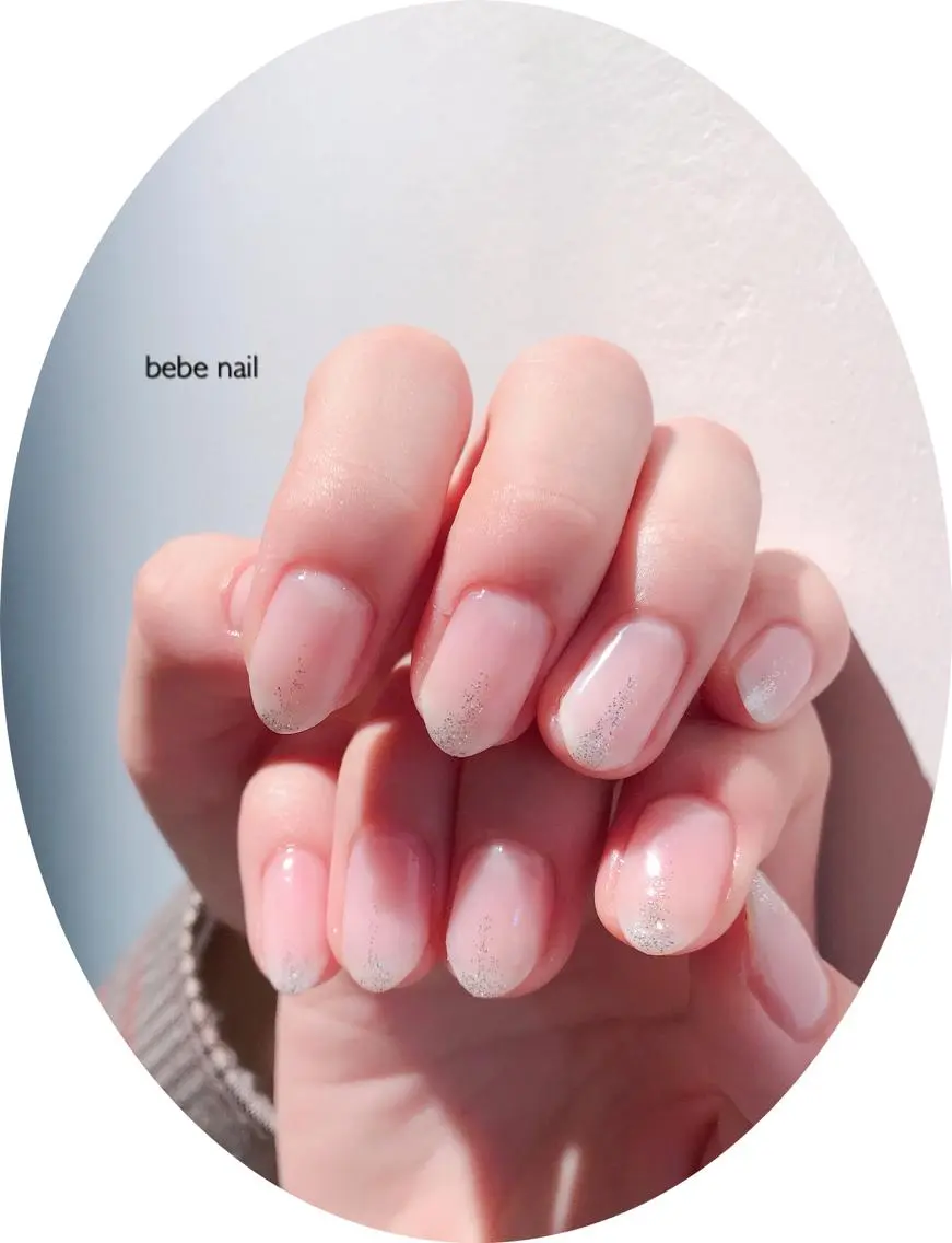 ネイル ラメ(グリッター) ワンカラーネイル ハンドネイル Ann nailのネイルデザイン