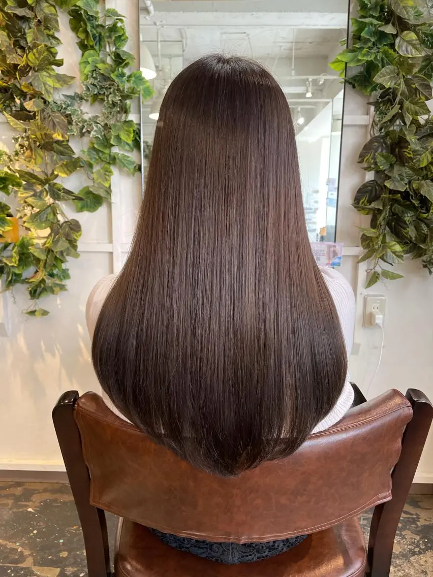 ロング カット ヘアカラー トリートメント ヘッドスパ ヘアセット 野村直希 NAOKIのヘアスタイル