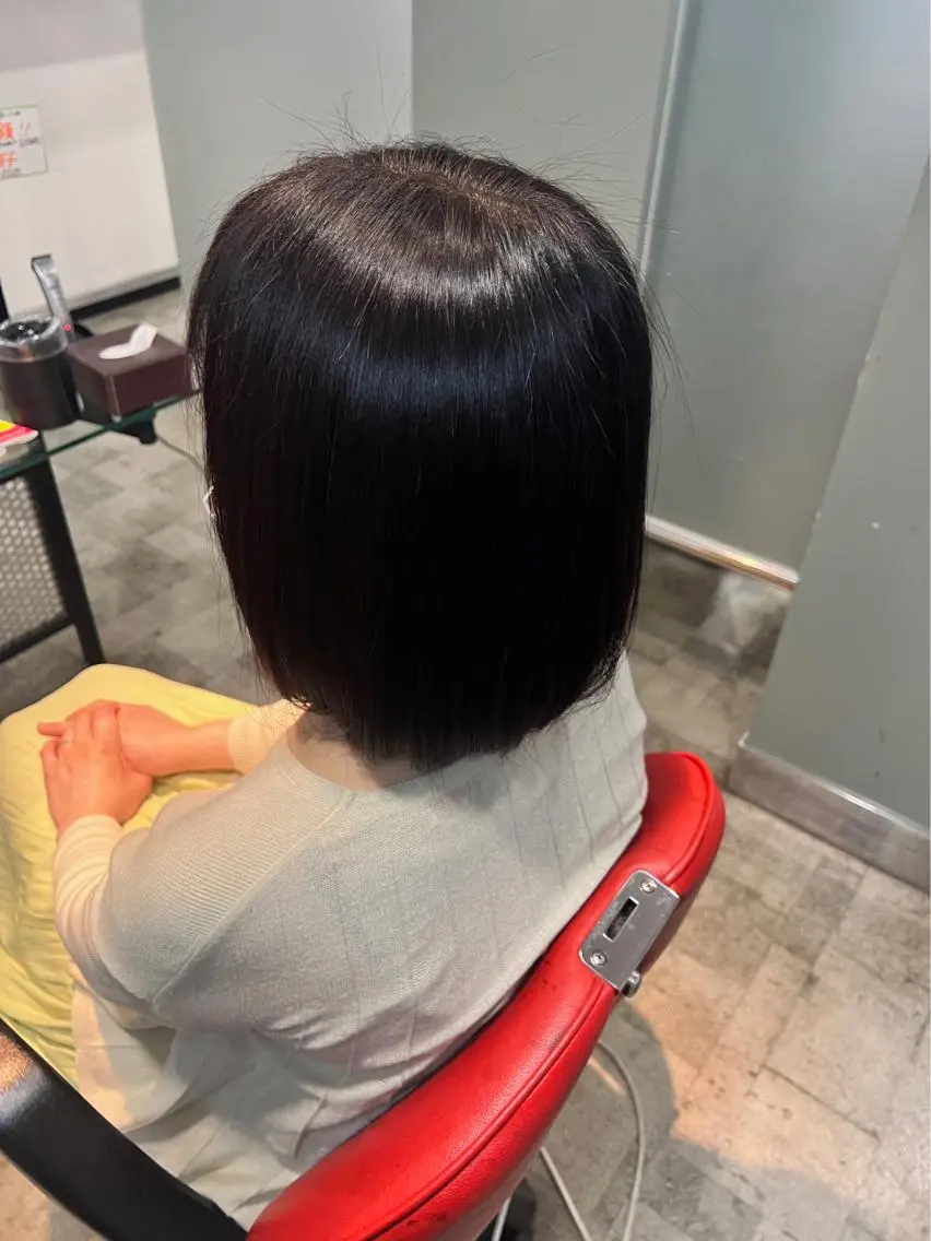 ショート 卒業式のヘアスタイル 縮毛矯正 縮毛矯正 渡辺 桃花のマツエク・マツパデザイン