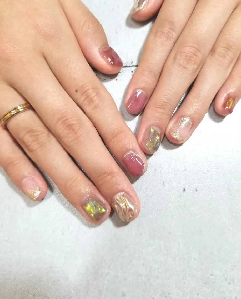 ネイル アートネイル nijiiro🌈 サトウのネイルデザイン