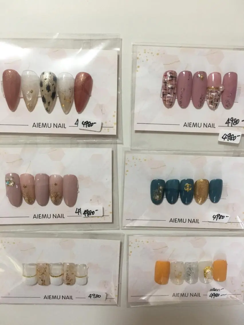 ネイル ハンドネイル 横浜市中区曙町 ネイルE·U·Bのネイルデザイン